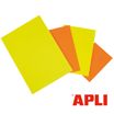 Apli Agipa - 10 cartons fluo effaçables - A4 - 780 g/m²