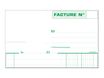 Exacompta - Manifold Carnet de factures avec TVA - 50 tripli - 21 x 15 cm