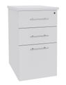 Caisson bout de bureau EXPRIM/LOFTER - L47 x P60 cm - Blanc