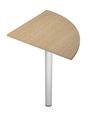 Angle de liaison à 90° pour Bureau Trend (pied non inclus) - plateau imitation chêne