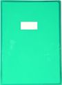 Calligraphe - Protège cahier sans rabat - A4 (21x29,7 cm) - cristalux - vert transparent
