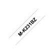 0400000023113-Brother MK231BZ - Ruban d'étiquettes auto-adhésives - 1 rouleau (12 mm x 8 m) - fond blanc é-P_2311_7-3