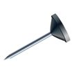 Exacompta - 100 Épingles tête plate - 5 mm - noir