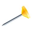 Exacompta - 100 Épingles tête plate - 5 mm - jaune