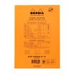 3037920166001-Rhodia Basics - Bloc notes - A5 - 160 pages - réglé avec marges - 80g - orange-P_16600_2-1