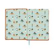 Oberthur Carmen - Carnet de notes souple A6 - ligné - 200 pages - corail