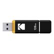 3126170147561-Kodak K103 - Clé USB 128 Go - USB 3.0 - noir, jaune-Avant-1