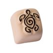 8718503971513-LaDot - Pierre pour tatouage éphémère - en céramique - taille S (2,2 x 2,2 cm) - tortue-Angle gauche-0