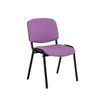 Chaise COIGNY ECO - pieds noirs - violet