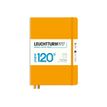 4004117624704-Leuchtturm1917 Edition 120 - Carnet de notes rigide A5 - ligné - orange-Avant-0