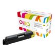 3112539607500-Cartouche laser compatible Kyocera TK-590 - jaune - Owa K15488OW-Angle gauche-0