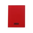 Calligraphe 8000 - Cahier polypro 17 x 22 cm - 192 pages - grands carreaux (seyès) - rouge