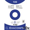 3130631105083-Exacompta - 10 Packs de 100 Fiches Bristol - A5 - unies - non perforées - blanc--0