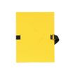 Exacompta - Chemise à sangle - jaune
