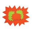 3270241129106-Apli Agipa - 10 éclatés fluo effaçables - jaune/orange - 8 x 12 cm-P_112910_1-0