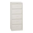Colonne à clapets - L41 x H104 x P35  - 5 clapets - beige