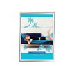 Promocome Clipframe - Cadre d'affichage clippant - coins carrés - A3