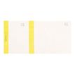 Exacompta - 10 Blocs vendeurs de 100 tickets - 60 x 135 mm - numéroté - jaune