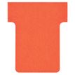 Nobo - 100 Fiches en T - Taille 1,5 - rouge