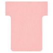Nobo - 100 Fiches en T - Taille 1,5 - rose