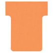 Nobo - 100 Fiches en T - Taille 1,5 - orange