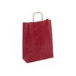 3270241020120-Apli - Sac kraft - poignées -35 x 16 x 40 cm - rouge-Angle droit-0