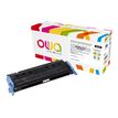 3112539607401-Cartouche laser compatible HP 124A - noir - Owa K12240OW-Angle gauche-0