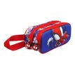 8445118026603-Spiderman - Trousse 3D - 2 compartiments - bleu foncé - Karactermania-Angle gauche-1