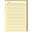 3371010084845-FICHES NOTES T21 IVOIRE rep Recharge - 15x21 cm - Lignées - Quo Vadis--0
