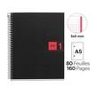8422593026533-THE ORIGINAL NOTEBOOK, couverture souple, A5, quadrillage 5x5 mm, 80 feuilles de 1 couleur, Miquelrius,--2