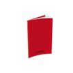 Conquérant Classique - Cahier polypro 24 x 32 cm - 140 pages - grands carreaux (Seyes) - rouge