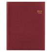 Agenda Lima Concorde - 1 semaine sur 2 pages - 21 x 27 cm - bordeaux - Brepols