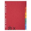 5016196131102-Exacompta - Pack de 20 intercalaires 5 positions numériques - A4 - couleurs assorties--0