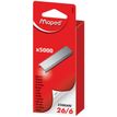 Maped - Boîte de 5000 Agrafes 26/6 - jusqu'à 20 feuilles