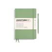 4004117616068-Leuchtturm1917 - Carnet de notes rigide - composition B5 - ligné - vert sauge-Avant-0