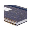 8051739307177-Legami - Carnet de notes spiralé A5 - stars-Gros plan-1