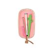8051739306965-Legami Cute! - Trousse en silicone - rose-Avant-2