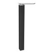 3253310171473-Table de réunion ovale - L280 cm - pieds exprim carbone - Plateau imitation hêtre-P_400001665_2-1