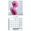3592930027068-Calendrier illustré BOUCHUT 30 x 30 cm FLEURS 70 %--1