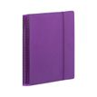Agenda spiralé à élastique My Fab - 1 semaine sur 2 pages - 15 x 21 cm - violet - Oxford