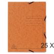 3130632554040-Exacompta - 25 Chemises à 3 rabats imprimées - A4 - orange-P_400011052_1-0