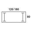 0404000120810-Bureau simple IRIS - L140 cm - Pieds aluminium - plateau imitation Chêne gris-P_400012081_3-2
