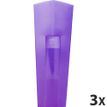 Exacompta The Magazine - 3 Porte-revues violet