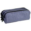 3173741244488-Trousse rectangulaire School 3 compartiments - bleu - Carpentras--0