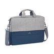 4260403578285-RIVACASE Prater - Sacoche pour ordinateur portable 15,6" - gris/bleu nuit--0