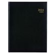 Agenda Lima Timing - 1 semaine sur 2 pages - 17 x 22 cm - noir - Brepols
