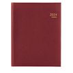 5412303005241-Agenda Lima Timing - 1 semaine sur 2 pages - 17 x 22 cm - bordeaux - Brepols--0