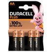 5000394140851-DURACELL 100% Plus - 4 piles alcalines - AA LR06 --0
