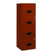 Classeur 4 tiroirs pour dossiers suspendus - 125,6 x 40 x 40 cm - terracota