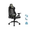 4710483772146-Fauteuil gamer OUTRIDER ROYAL - accoudoirs réglables - appuie-tête intégré - noir--0